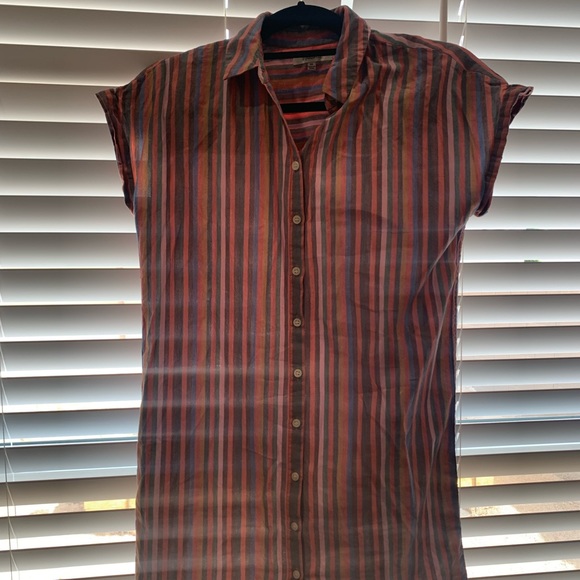 Madewell button down shirt dress XS - Picture 5 of 6